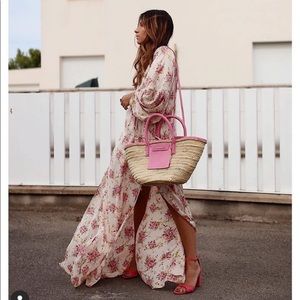 knee length dresses for ladies Mango Long Sleeve Maxi